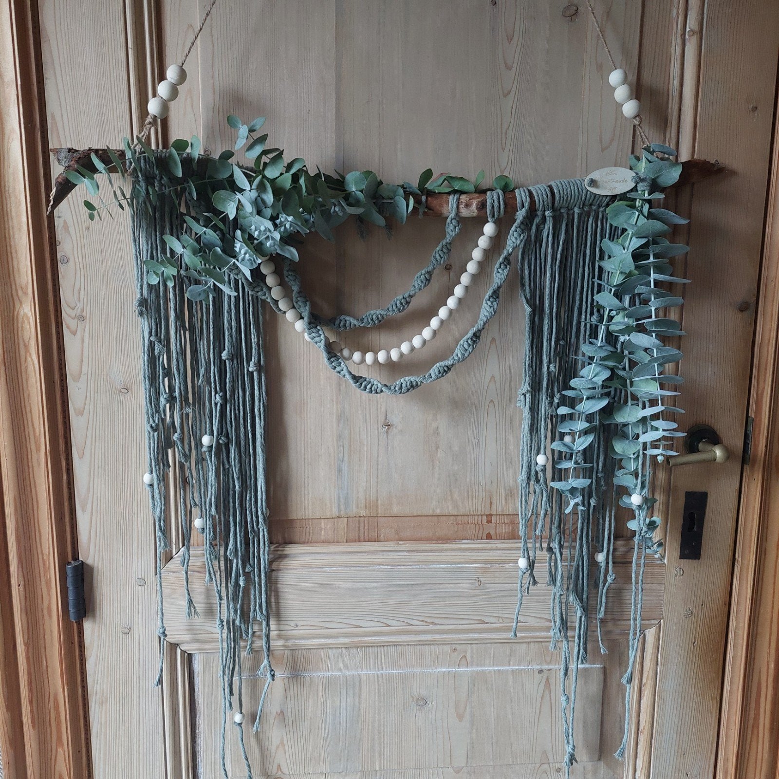 macrame L'Esprit du Cuœr, Groen, Nieuw, Ophalen of Verzenden, Natuurlijk materiaal