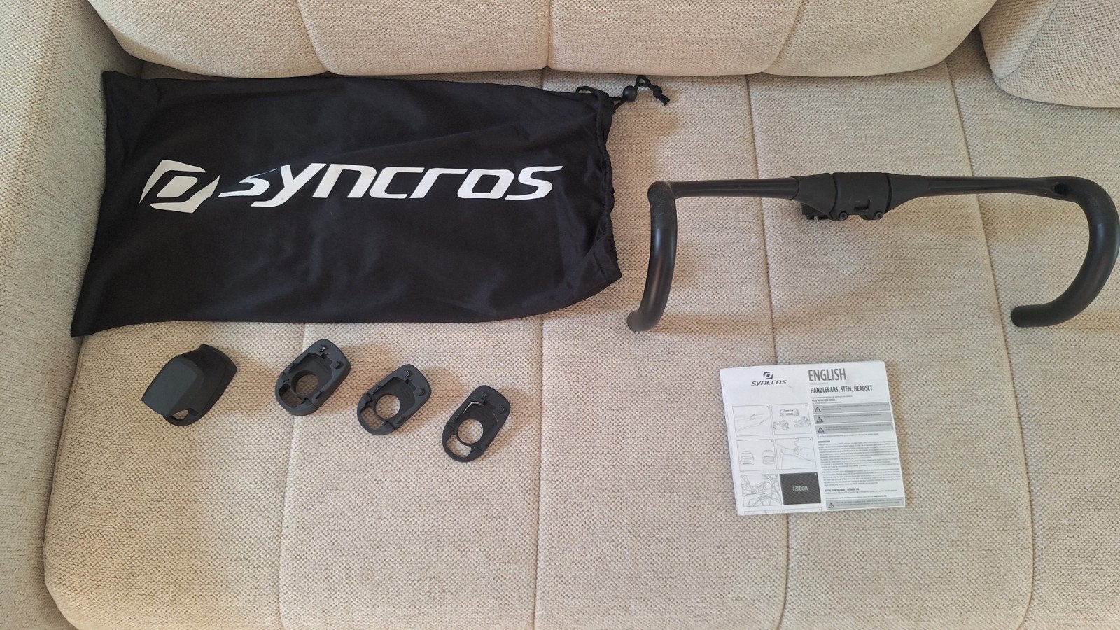Syncros creston 1.0 aero en stuurpen, Vélos & Vélomoteurs, Vélos Pièces, Guidon, Envoi