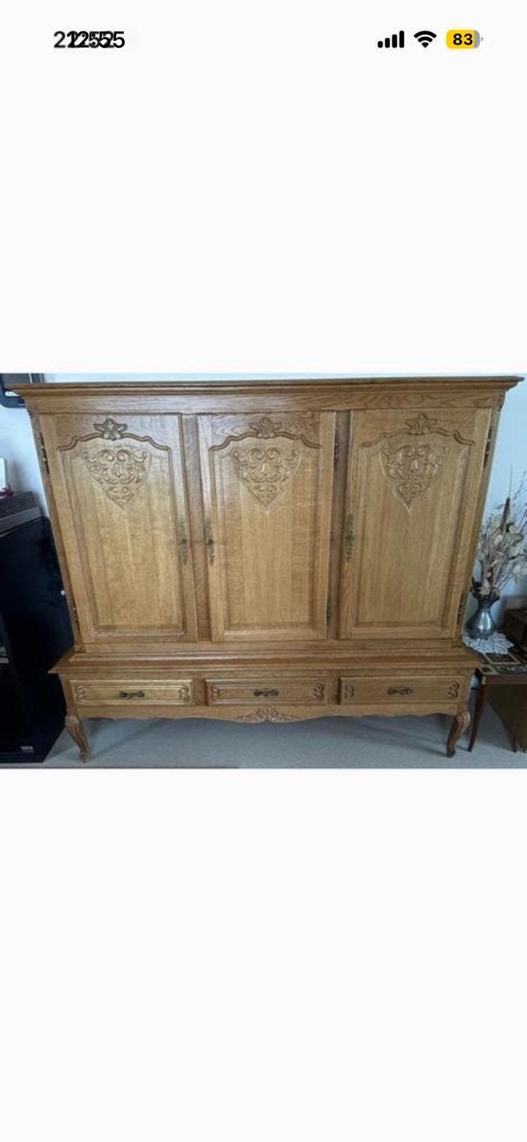 Dressoir kast, Ophalen