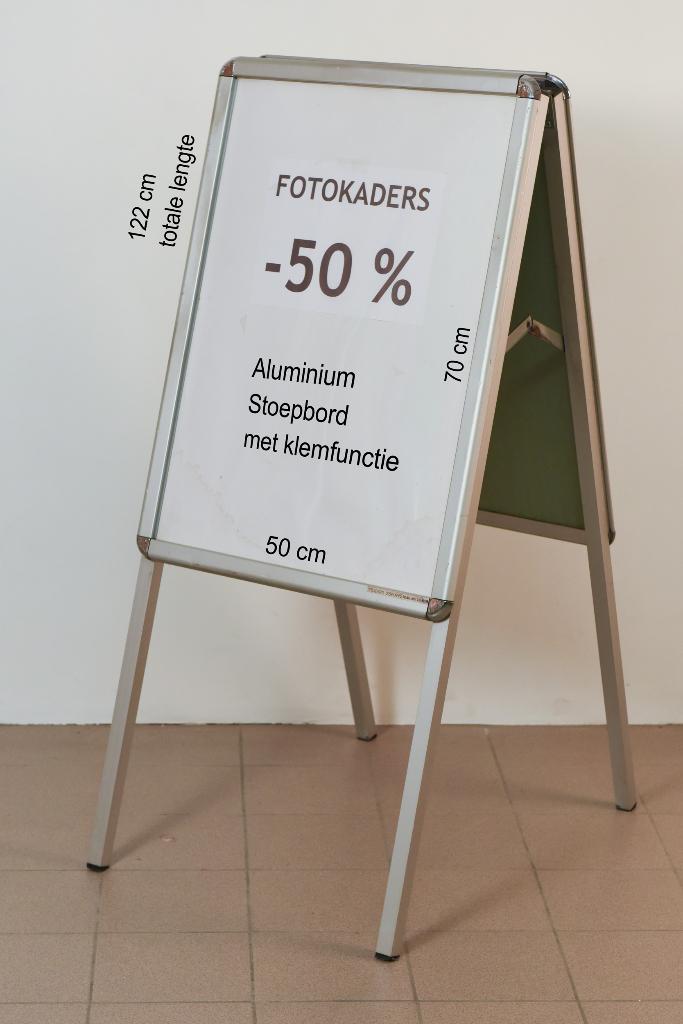 Panneau de signalisation en aluminium avec système de clic, Enlèvement