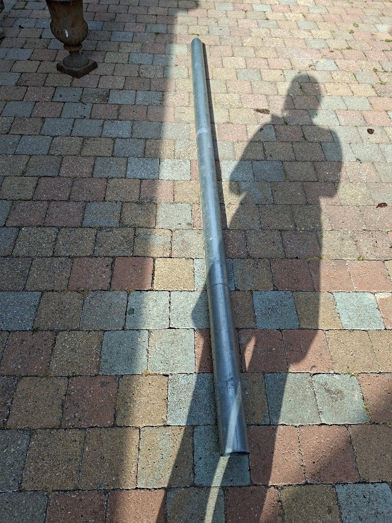 Zinken regenbuis, Ophalen