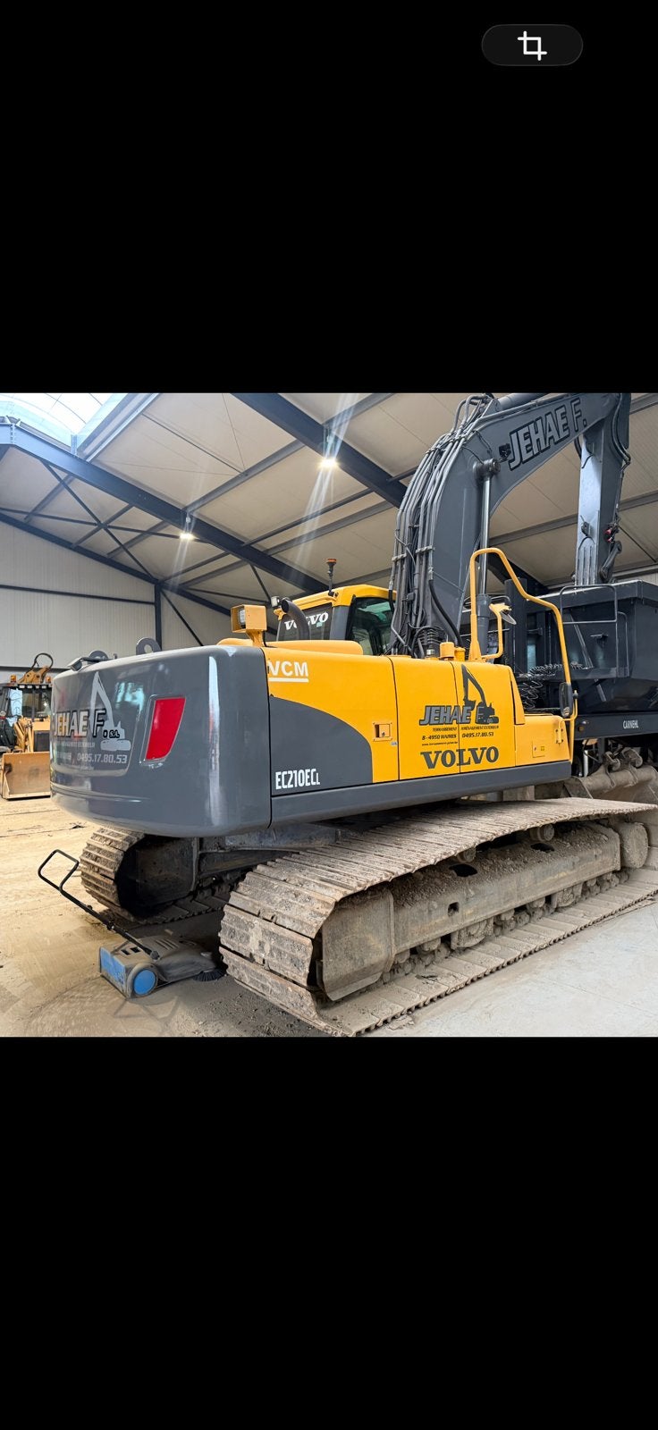Volvo Ec 210 C, Articles professionnels, Machines & Construction | Grues & Excavatrices, Enlèvement