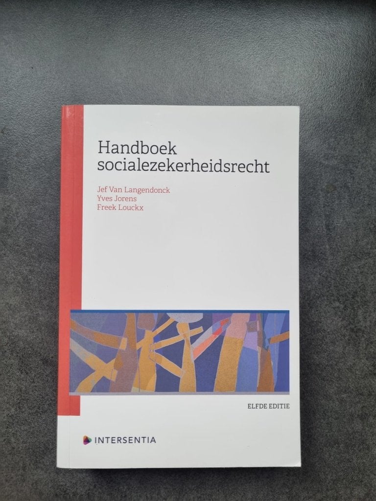 Handboek socialezekerheidsrecht, Boeken, Ophalen of Verzenden, Nieuw, Hoger Onderwijs, Intersentia