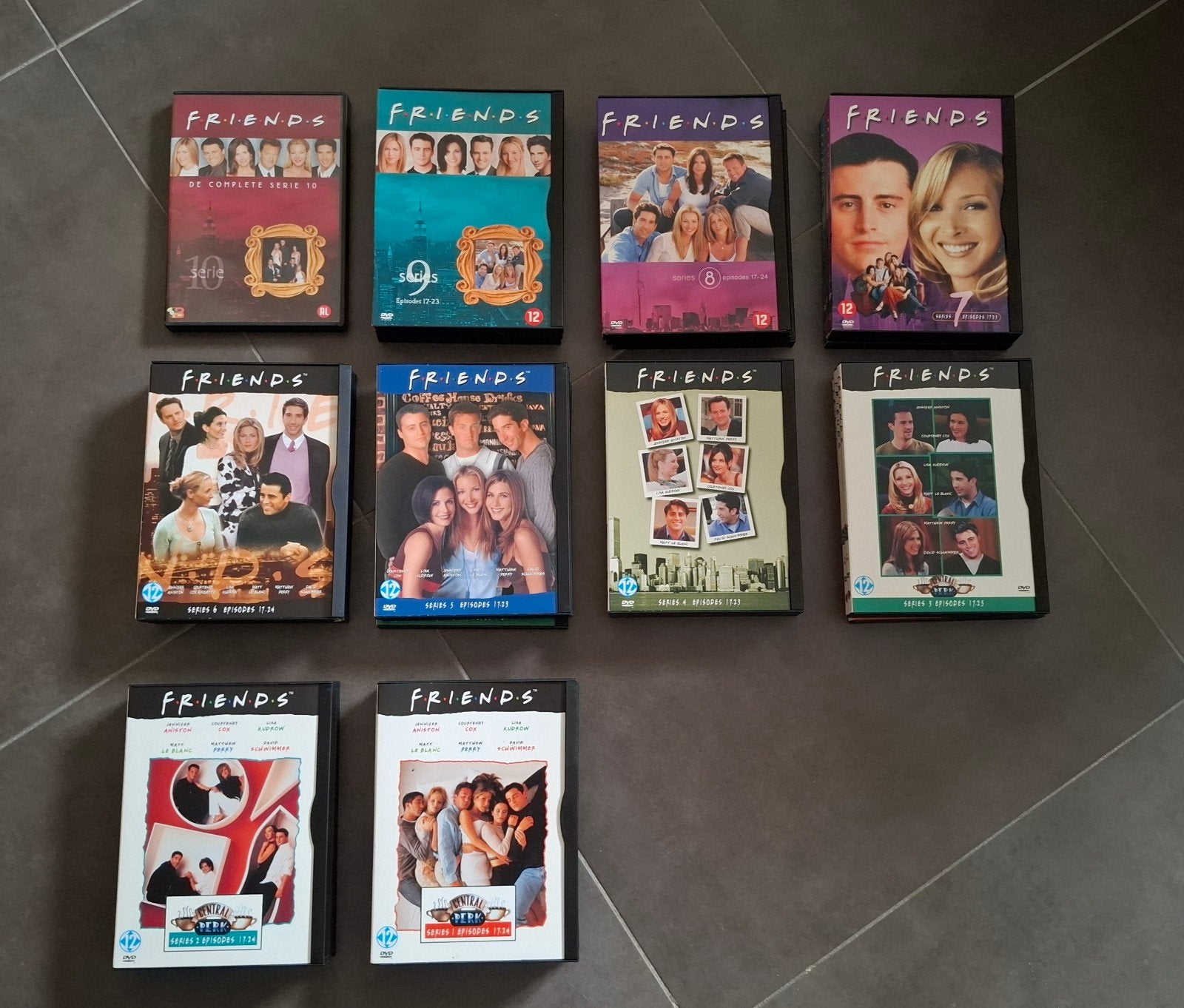 Friends seizoen 1 tem 10, Ophalen, Zo goed als nieuw, Tv-programma of Sketches