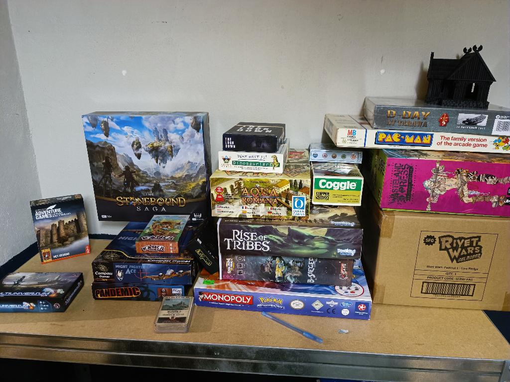 Boardgame collection (overview photo), Ophalen of Verzenden