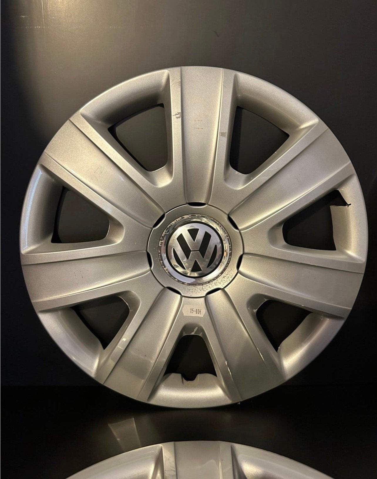 4 enjoliveurs d’origine vw polo 14", Autos : Divers, Enlèvement ou Envoi, Utilisé