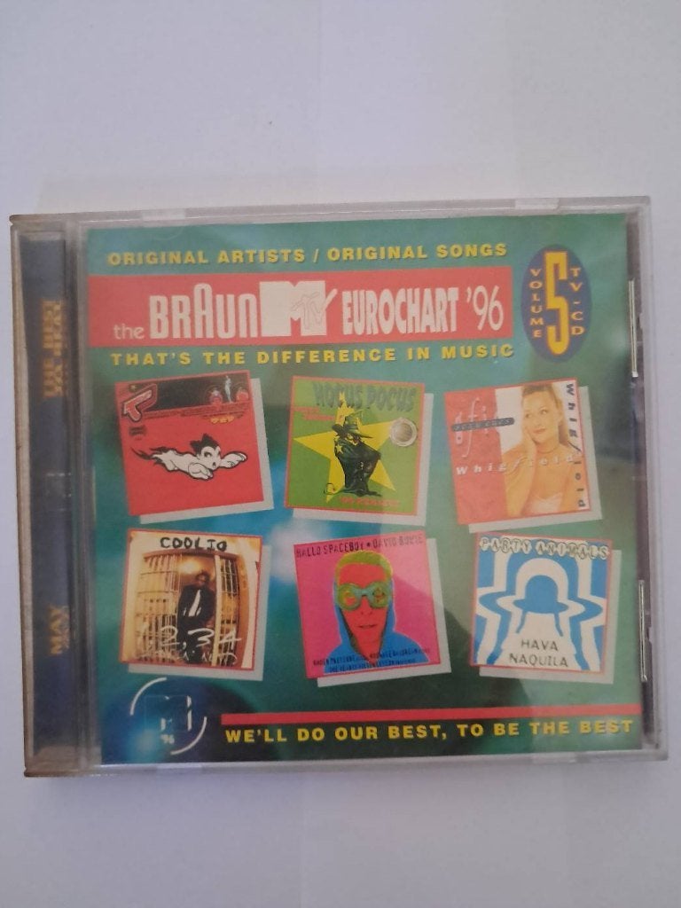 The Braun Mtv Eurochart 96 Volume 5, Ophalen of Verzenden, Gebruikt