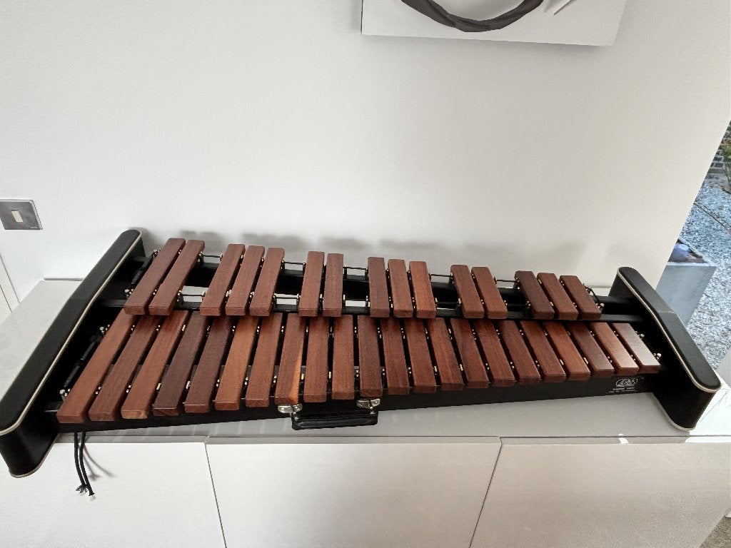 Adams Xylofoon Tafelmodel incl. Beschermhoes, Muziek en Instrumenten, Percussie, Ophalen, Zo goed als nieuw, Melodische percussie