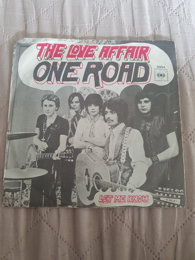 S - The Love Affair – One Road - 1969, CD & DVD, Enlèvement ou Envoi, 7 inch, Comme neuf, EP
