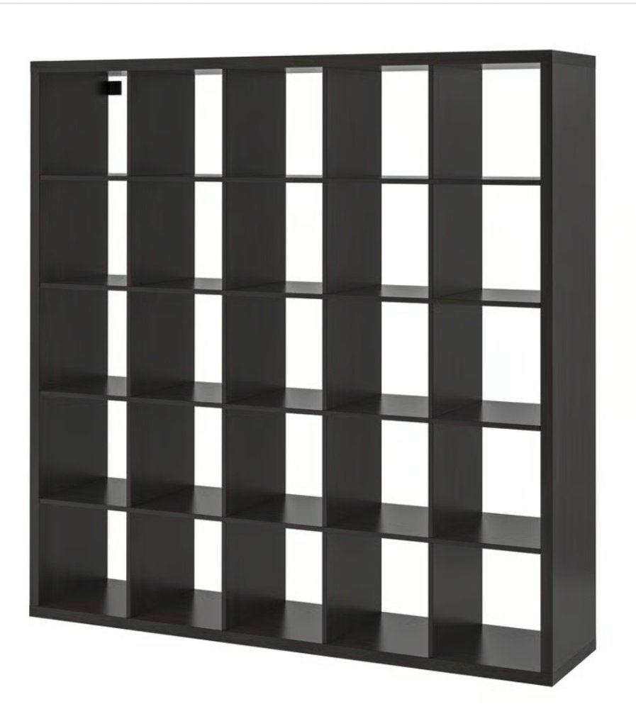 Kallaxe 5×5 noir 25 carré, Enlèvement, Utilisé