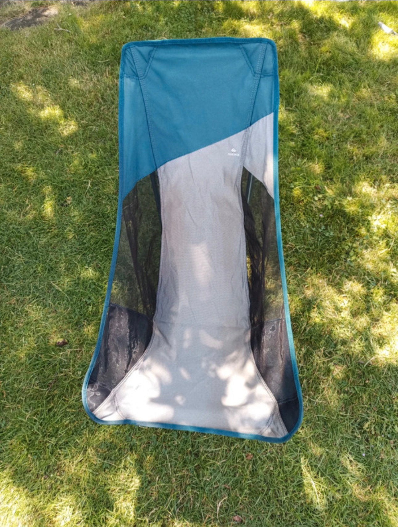 Quechua Low Chair 500 L campingstoel, Caravans en Kamperen, Kampeermeubelen, Ophalen of Verzenden, Gebruikt, Campingstoel