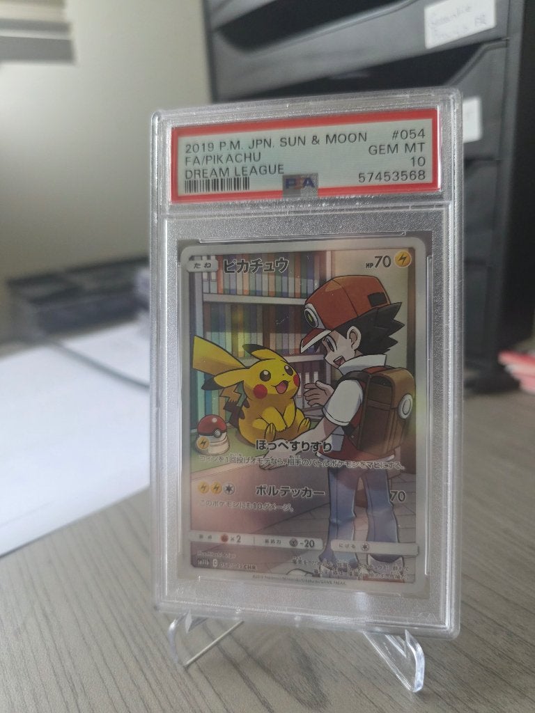Pikachu (JP) Dream League Secret Rare 054/049 PSA 10, Enlèvement ou Envoi, Neuf, Cartes en vrac