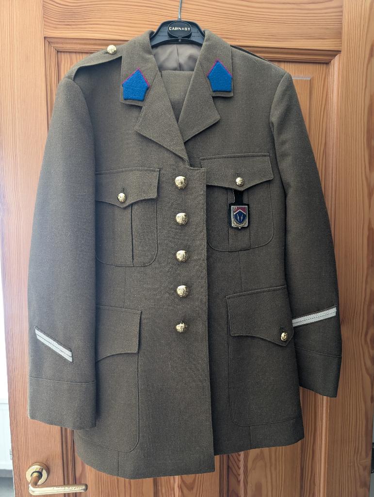 Militair kostuum Belgisch leger, Ophalen, Landmacht, Kleding of Schoenen