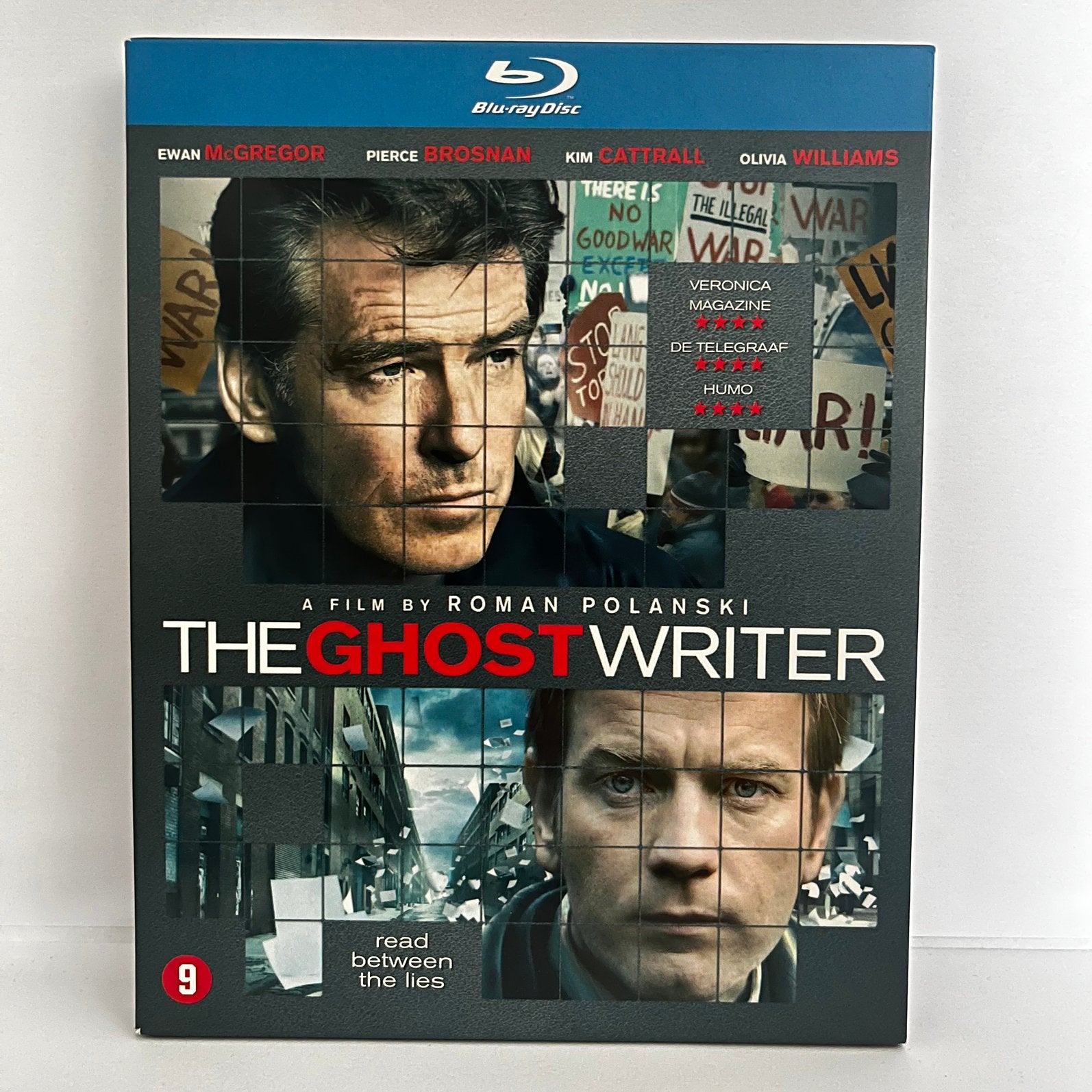 The Ghost Writer (2010) Blu-ray, Cd's en Dvd's, Ophalen of Verzenden, Zo goed als nieuw, Thrillers en Misdaad