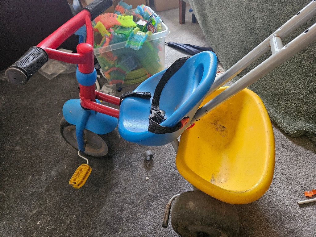 Driewieler voor kinderen, Fietsen en Brommers, Ophalen, Gebruikt