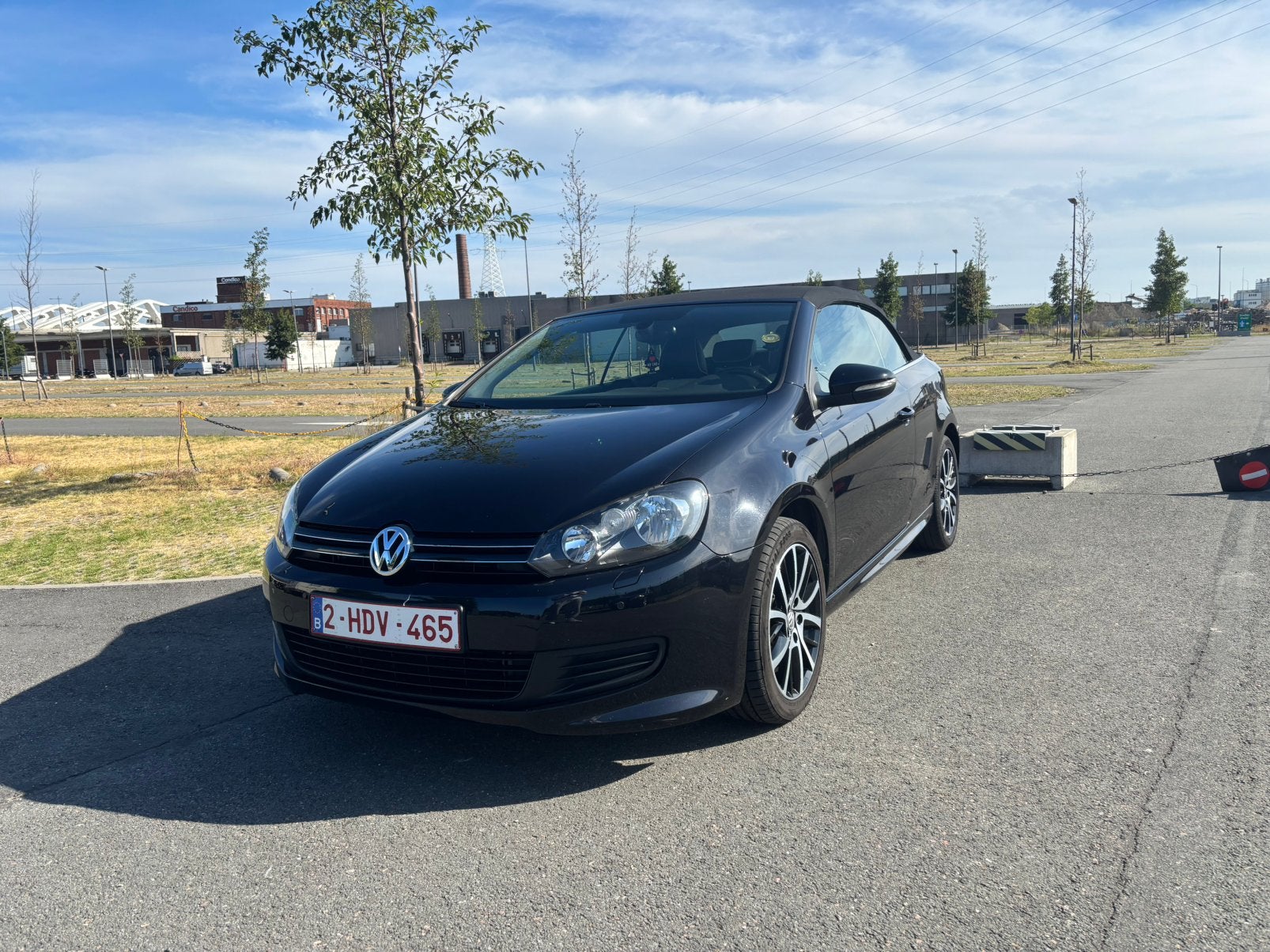 Volkswagen golf VII cabriolet, Auto's, Euro 6, Zwart, Leder, Overige kleuren