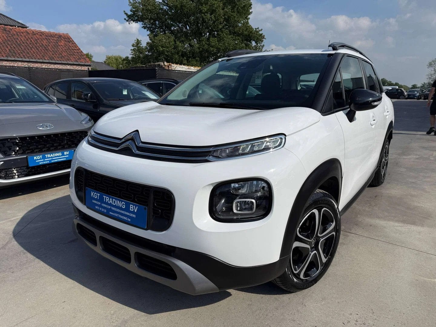 Citroën C3 Aircross 1.2i 110PK NAVIGATIE LED CARPLAY PDC BL, Auto's, Stof, Gebruikt, 1199 cc, 110 g/km