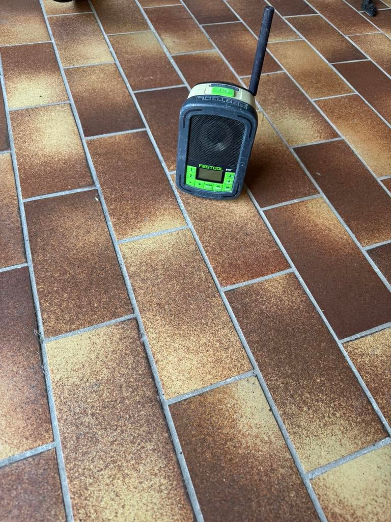 Festool Radio, Doe-het-zelf en Bouw, Ophalen, Gebruikt