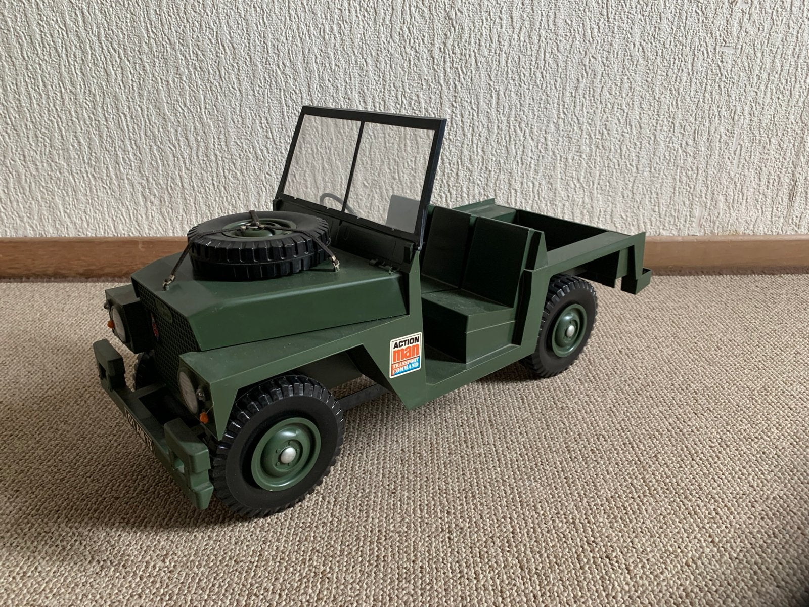 Action Man Land Rover (vintage 1978), Verzamelen, Speelgoed, Ophalen of Verzenden, Zo goed als nieuw