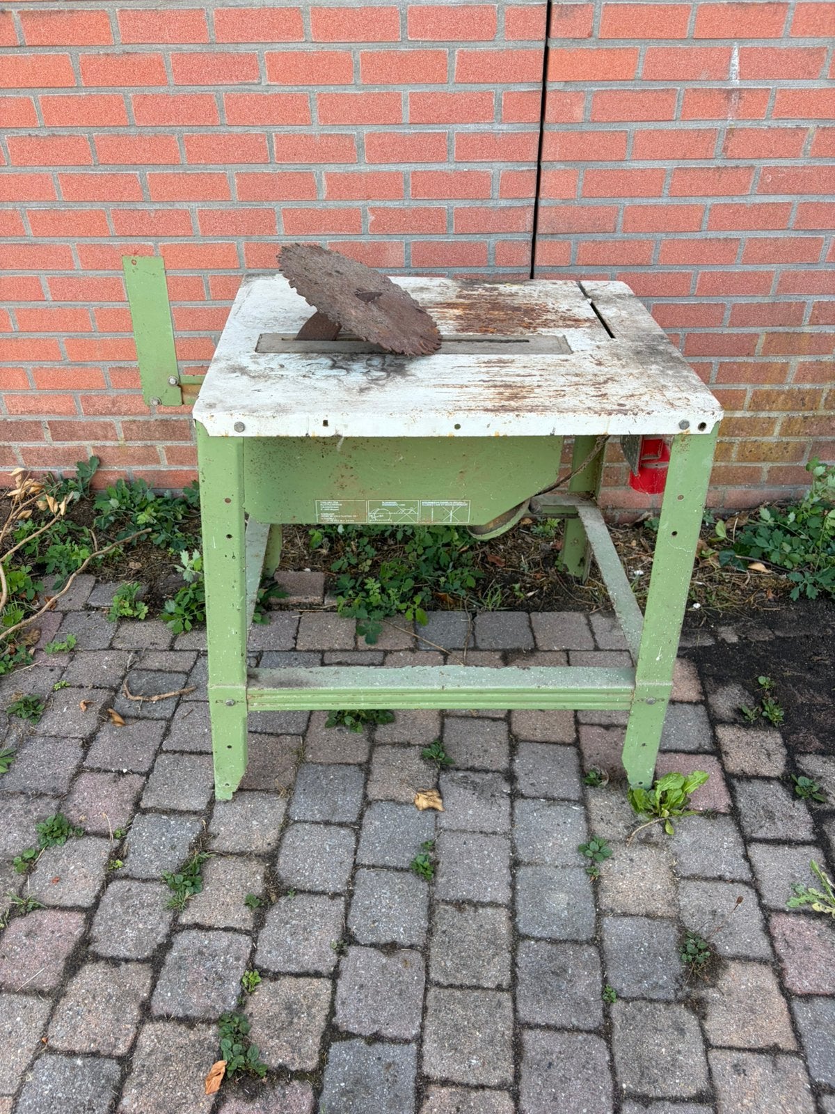 Tafel zaag, Enlèvement, Utilisé, Scie circulaire