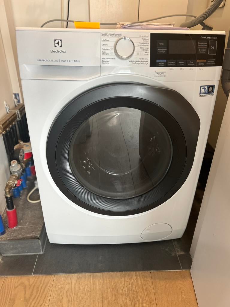 Was en droogmachine Electrolux EW7W16853D, 6 à 8 kg, Enlèvement, Utilisé