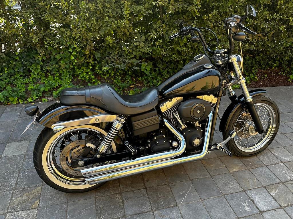 Harley davidson dyna street bob 2006, 2 cilinders, Sportuitlaat, 1600 cc, Motorrijbewijs A