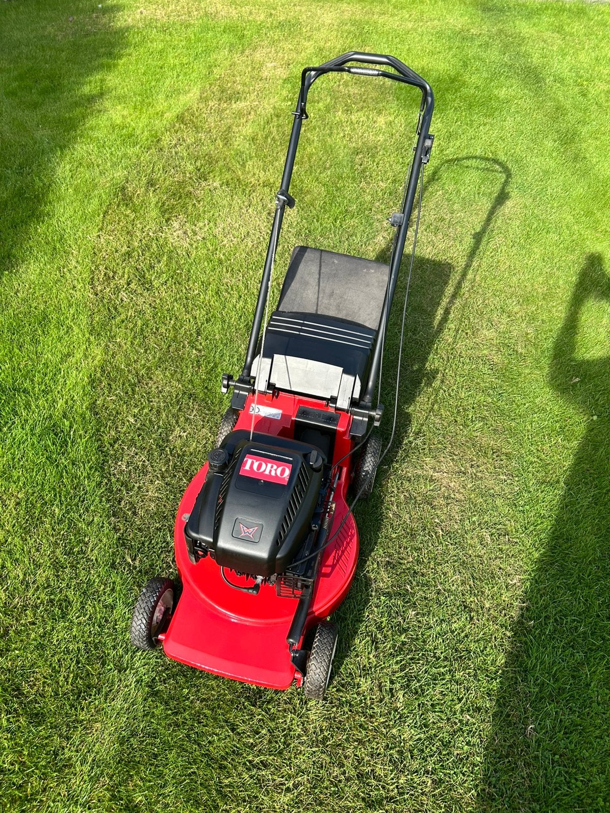 Toro 48 cm essence — Démarre immédiatement !, Enlèvement, Comme neuf, Sac de ramassage