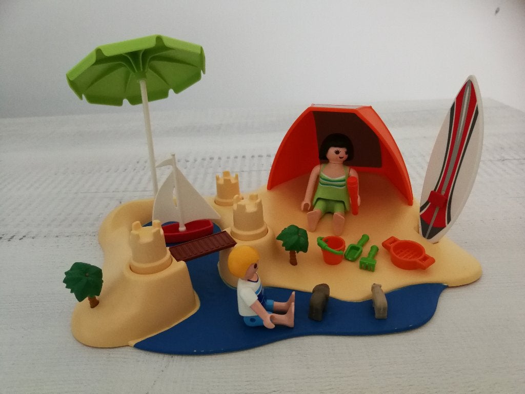 Playmobil 4149 Compactset Strandvakantie, Kinderen en Baby's, Speelgoed | Playmobil, Overige typen, Complete set, Verzenden, Summer fun