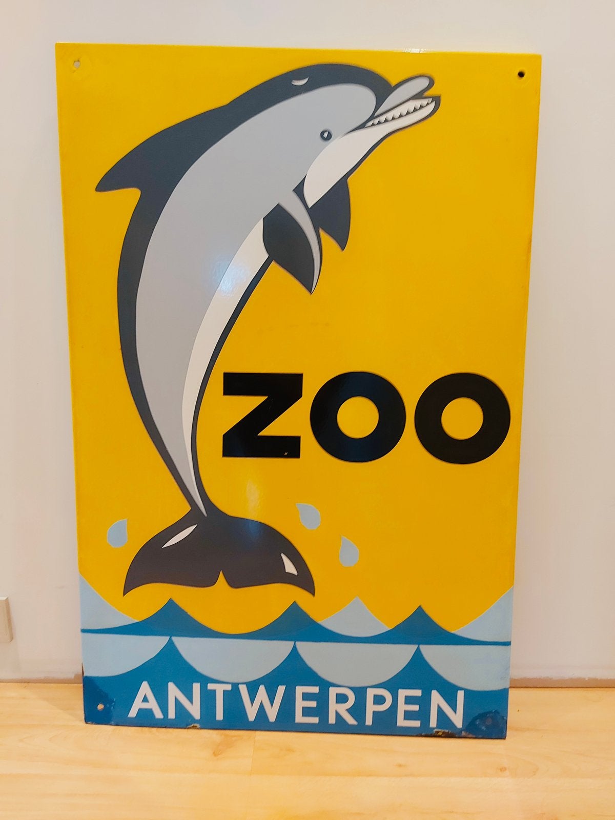 Assiette émaillée ZOO ANTWERPEN, Collections, Enlèvement