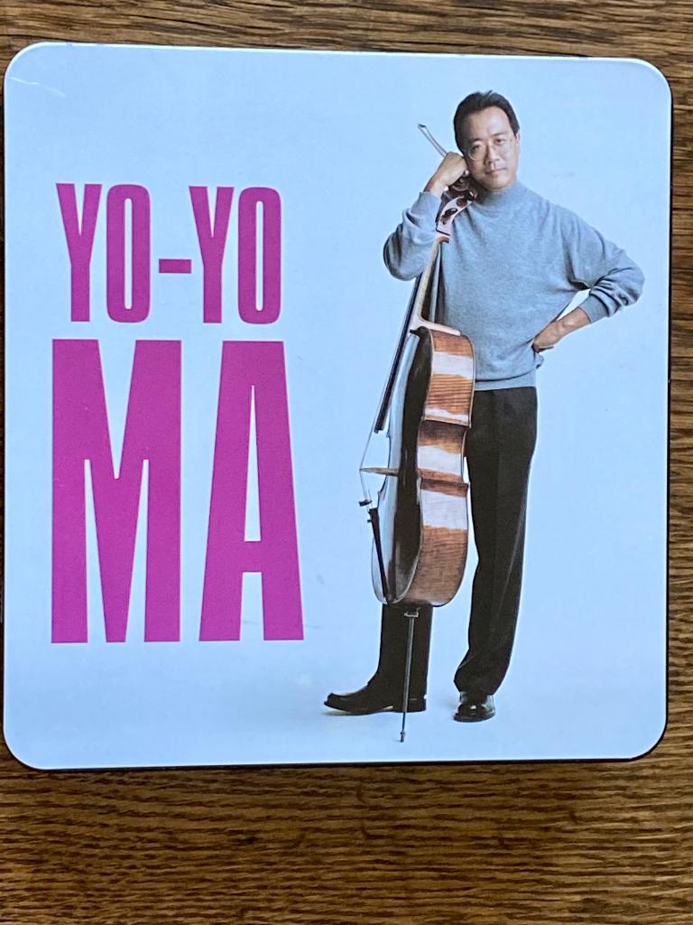 Coffret en métal YO-YO MA + 2 CD de BACK + livret, Orchestre ou Ballet, Enlèvement ou Envoi, Coffret, Comme neuf