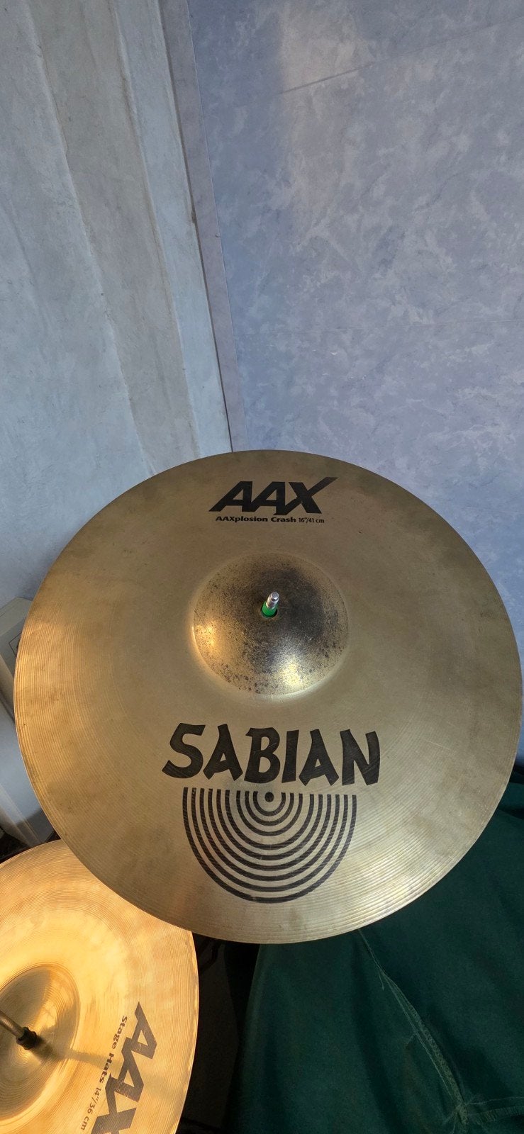 Sabian AAX symbalen, Ophalen