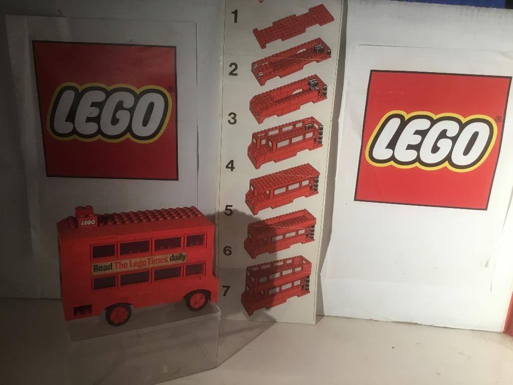 Lego London dubbel dekker bus ( 1973), Gebruikt, Lego, Ophalen of Verzenden, Compleet