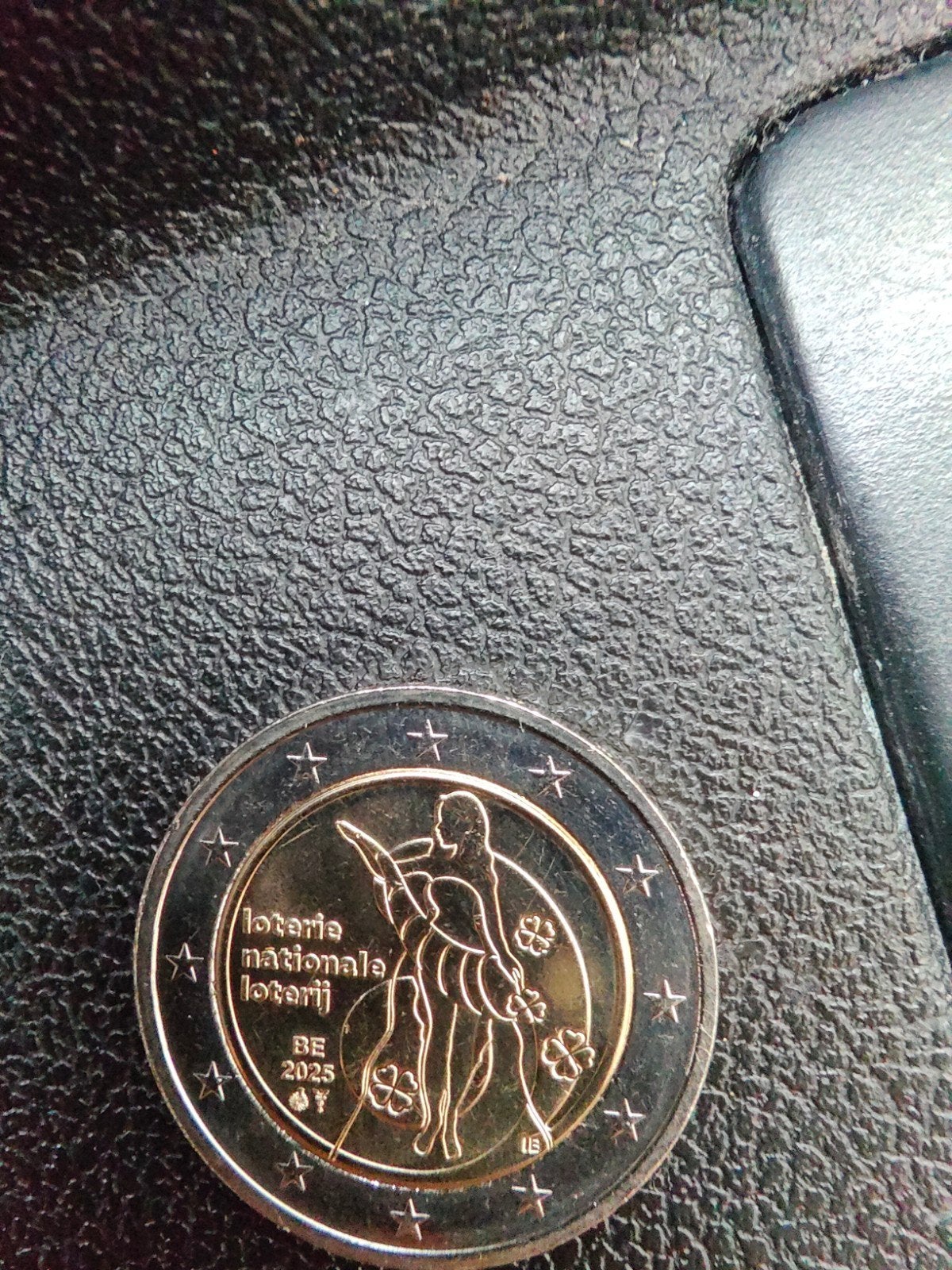 2euro munt BE 2025 Nationale Loterij, Ophalen