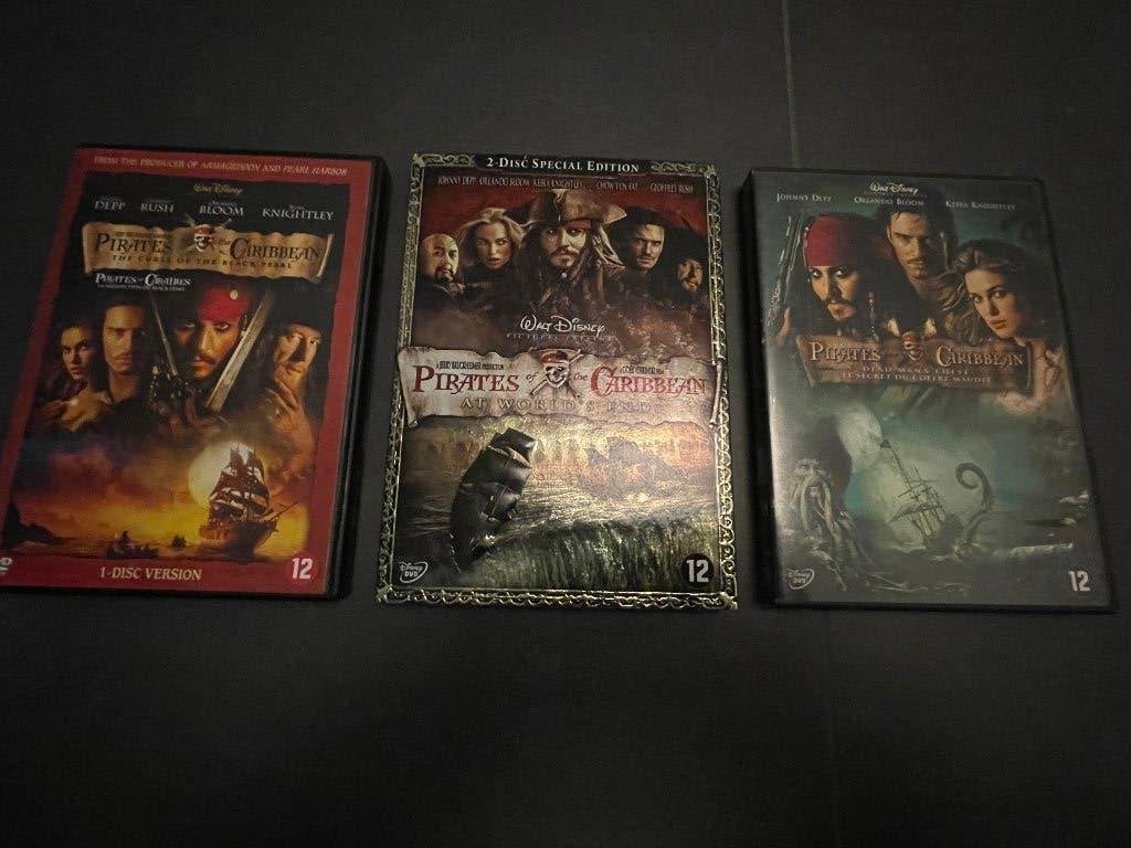 Pirates of the caribbean dvd, Cd's en Dvd's, Alle leeftijden, Ophalen of Verzenden, Gebruikt