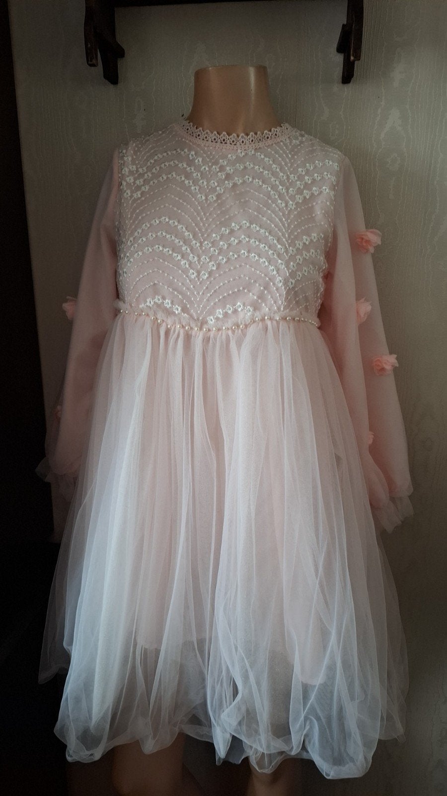 robe de princesse  nouvelle rose pastel, Kinderen en Baby's, Kinderkleding | Maat 146, Ophalen