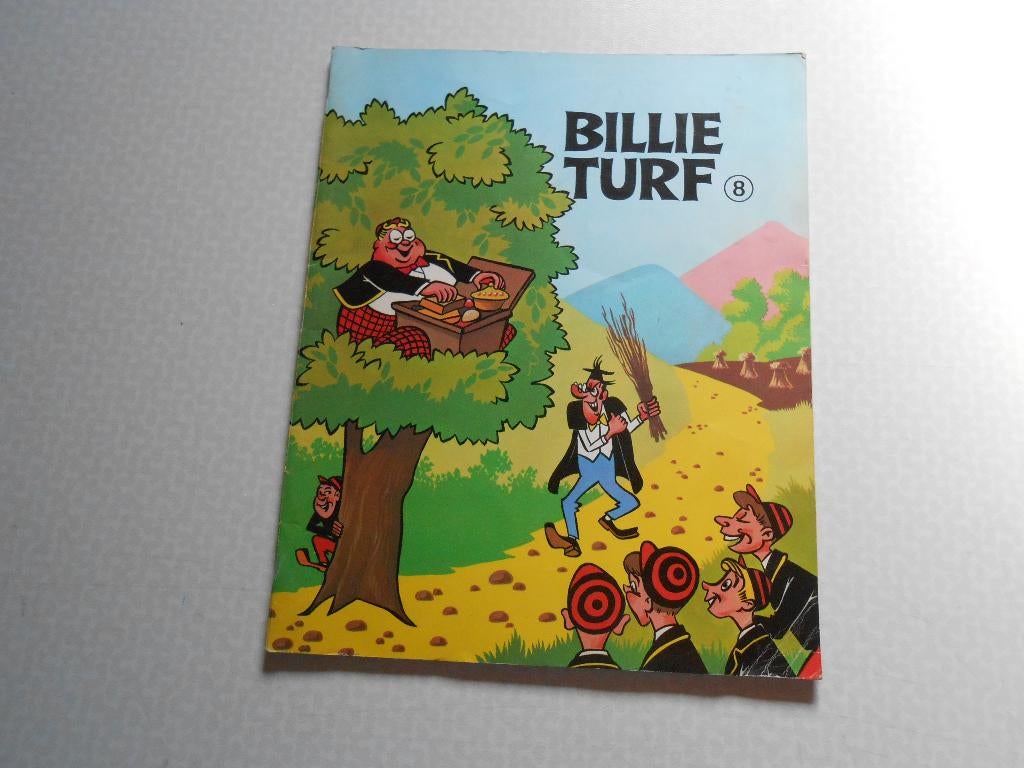 Billie turf 8 1970 1 ste druk., Boeken, Stripverhalen, Gelezen, Eén stripboek, Ophalen of Verzenden, Frank Richards