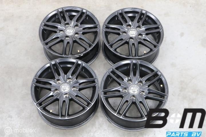 Set 15 inch lichtmetalen velgen Vw Caddy / Golf 5 MSW, Auto-onderdelen, Gebruikt, Velg(en)