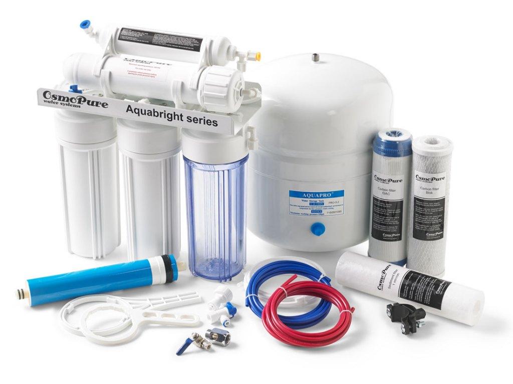 Osmosetoestel + tank + tapkraan 190 L/dag keuken waterfilter, Verzenden, Nieuw
