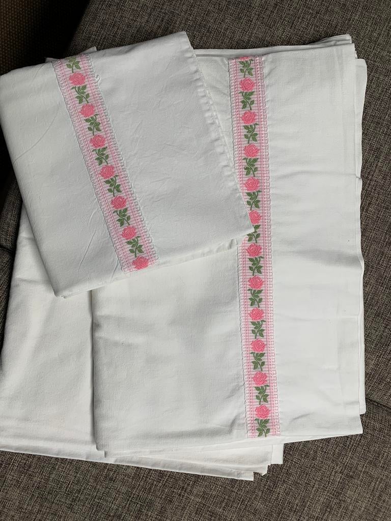 Draps (1 personne), Enlèvement ou Envoi, Comme neuf, Autres types