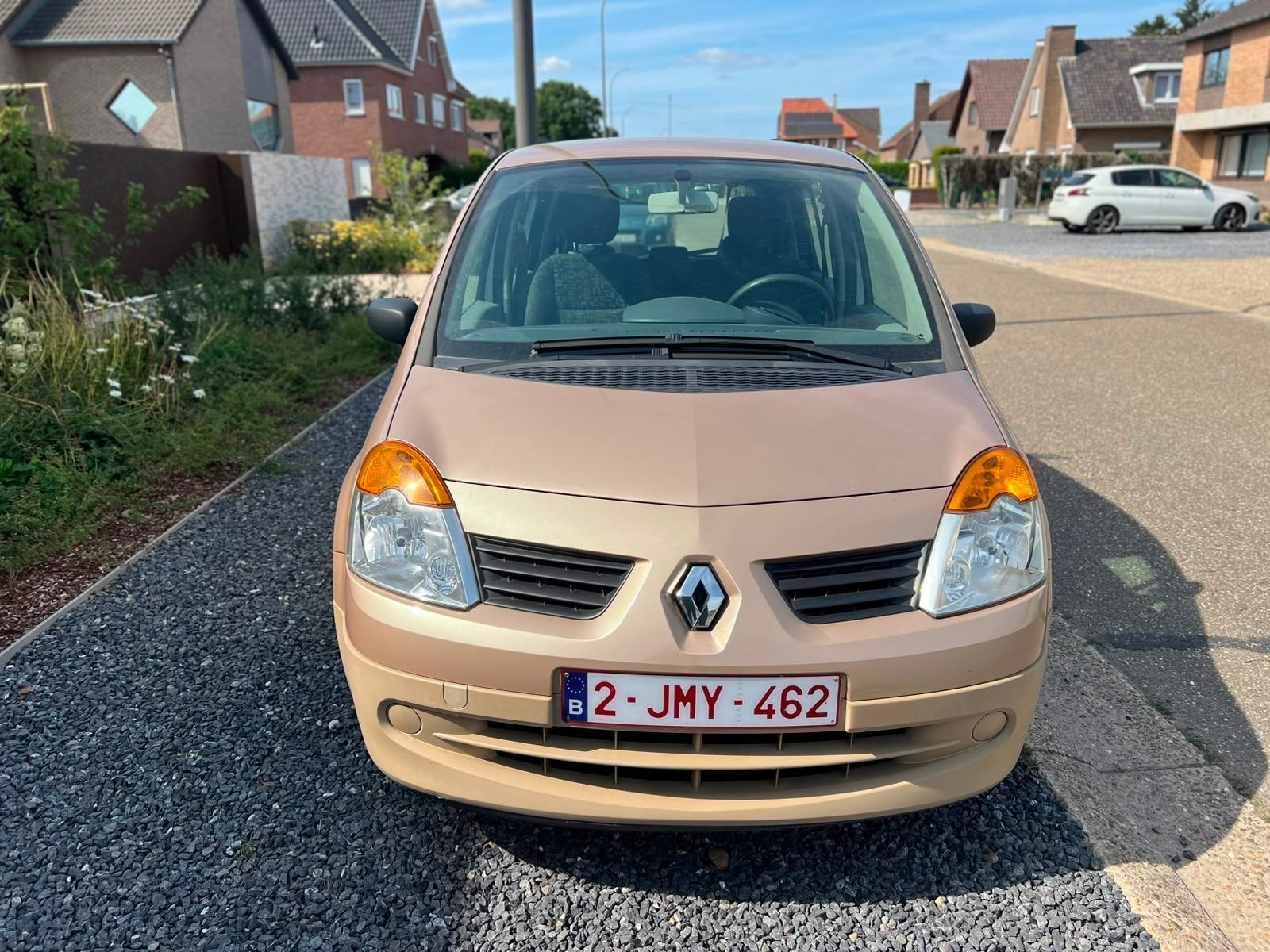 renault modus 1.2 75.000 km benzine gekeurd voor verkoop, Zwart, Beige, Handgeschakeld, 5 deurs