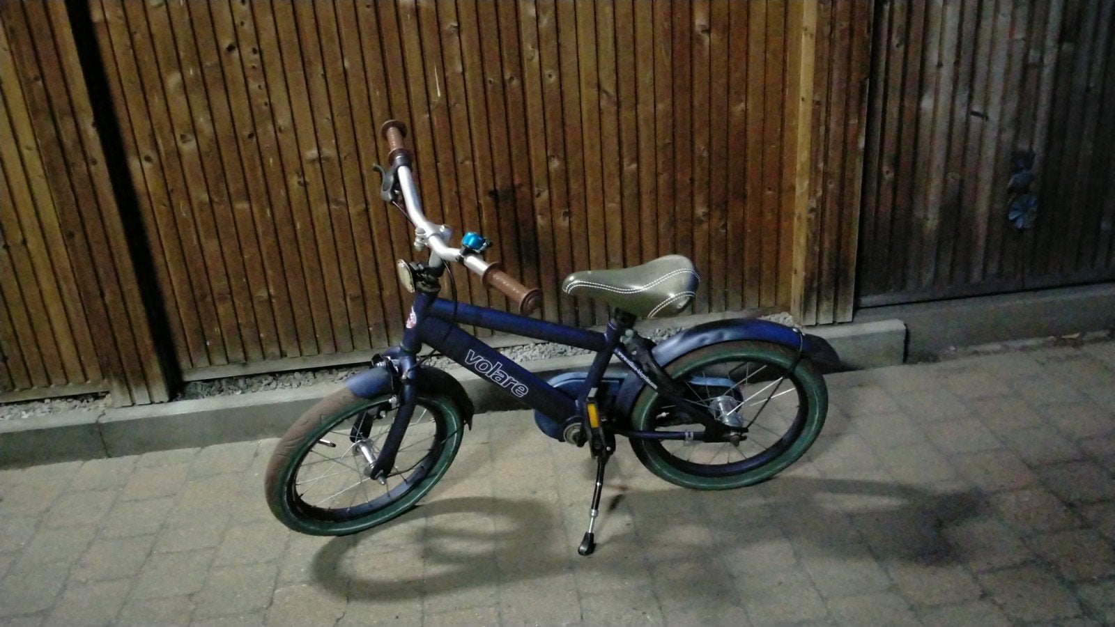 kleuterfiets, Ophalen