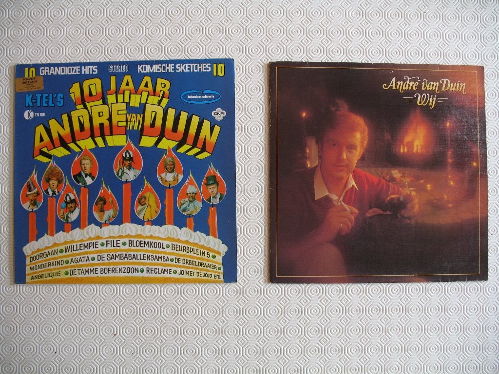 André van Duin; 2 lp’s, Cd's en Dvd's, Vinyl | Nederlandstalig, Ophalen of Verzenden, LP