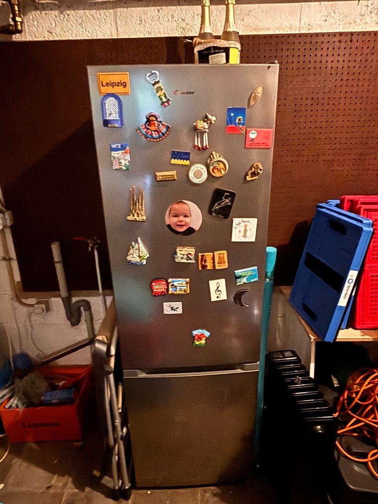 Frigo - Freezer Candy, Electroménager, Enlèvement, Utilisé, Avec compartiment congélateur