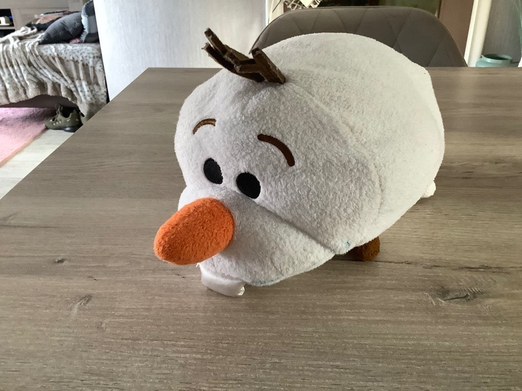 Personnage en peluche Disney La Reine des neiges Olaf...., Disney, Blanc, Moyen (20 à 80 cm), Utilisé