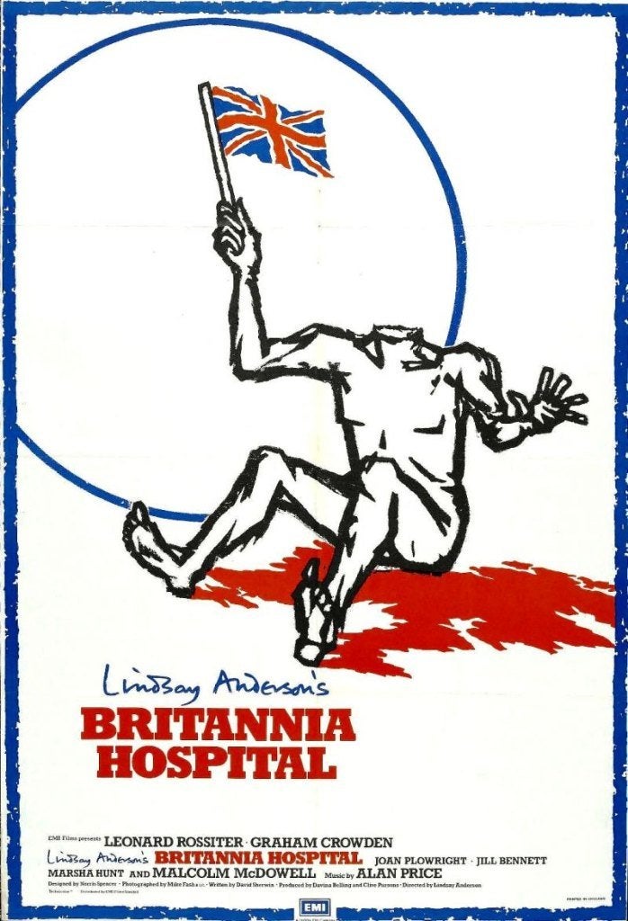 16mm speelfilm -- Britannia Hospital (1982), Ophalen of Verzenden, 16mm film