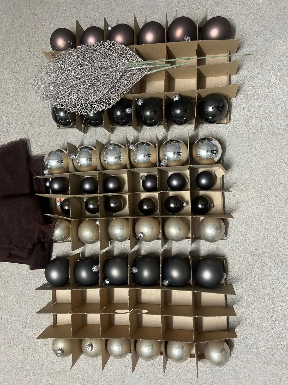 Mooie set van kerstballen, Ophalen, Zo goed als nieuw