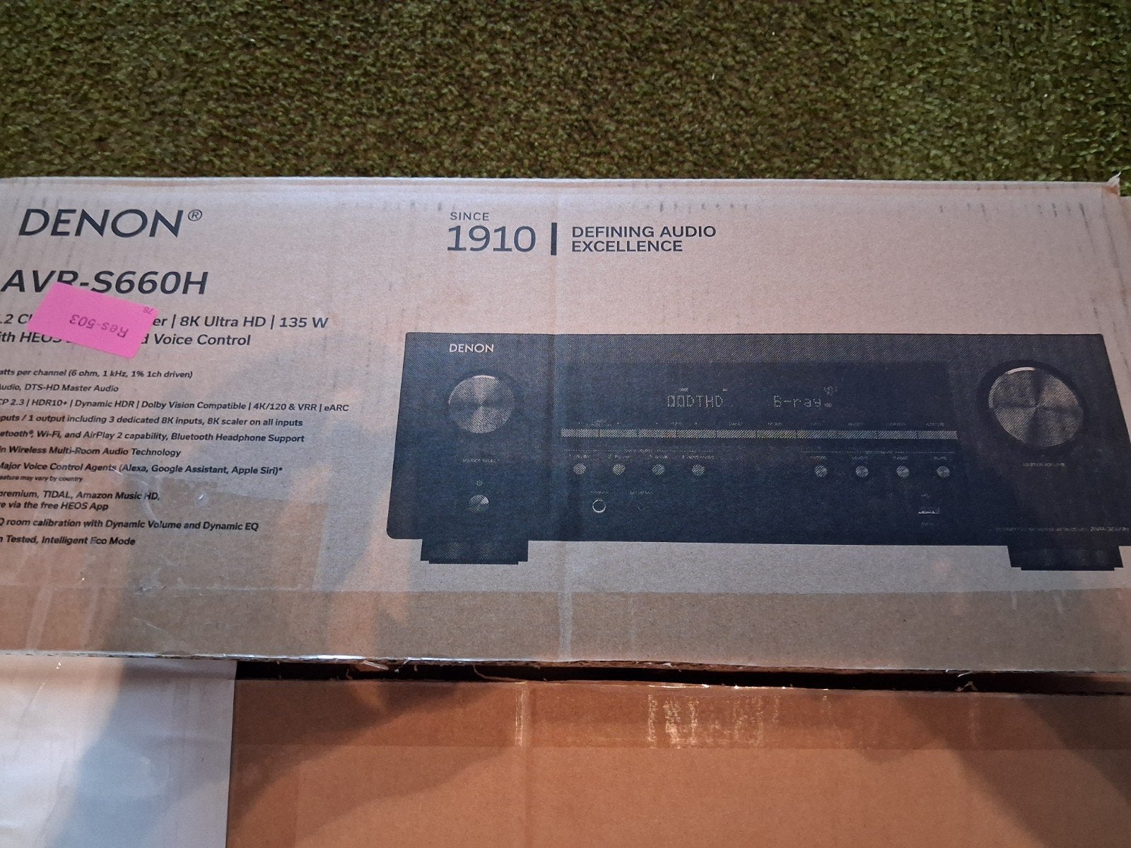 AVR-S660H

5.2-kanaals 135W 8K AV-receiver met HEOS Built-i, Audio, Tv en Foto, Versterkers en Ontvangers, Stereo, Denon, Ophalen