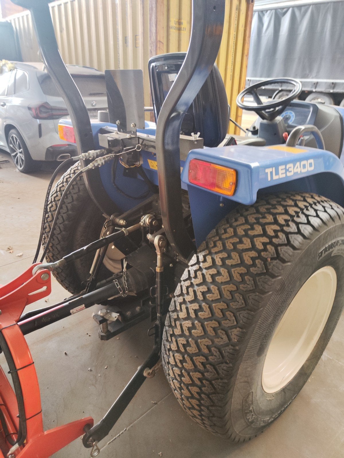 tracteur isiki tle3400, Jardin & Terrasse, Enlèvement