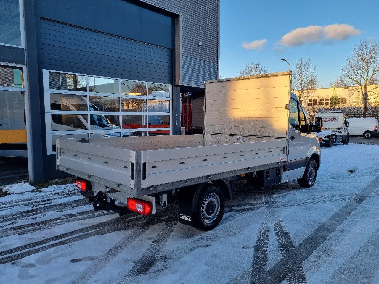 Mercedes-Benz Sprinter 316 CDI Open laadbak Pritsche AHK 350, Achat, Euro 6, Entreprise, Boîte manuelle