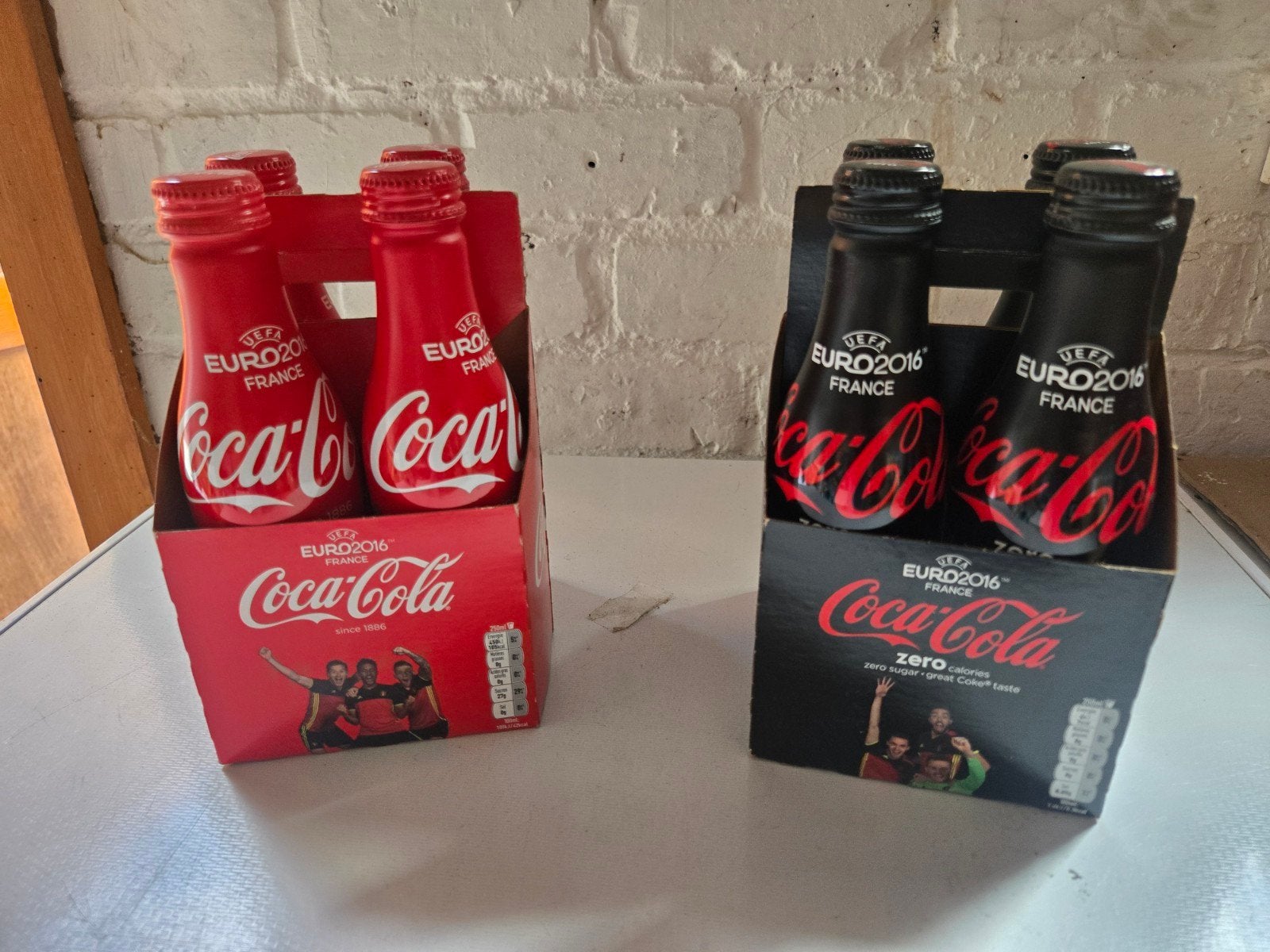 Coca-Cola Euro 2016 Collector Sets – Aluminium flessen (Rood, Verzamelen, Ophalen